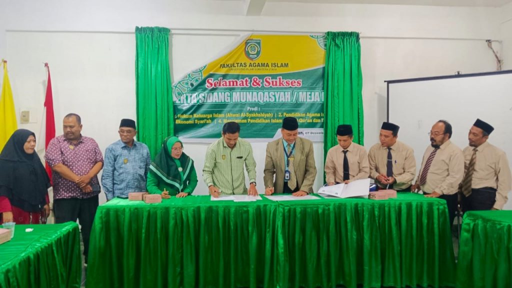 Selamat & Sukses atas nota kesepahaman antara (STTI) Ar-Raudlatul Hasanah Medan Dengan Fakultas Agama Islam UISU Medan