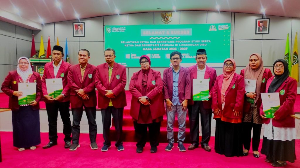 Pelantikan Ketua Program Studi & Sekretaris Prodi Fakultas Agama Islam Oleh Rektor UISU