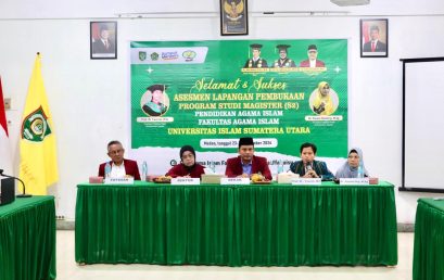 FAI UISU Gelar Asesmen Lapangan Pembukaan Program Studi Magister (S2) Pendidikan Agama Islam