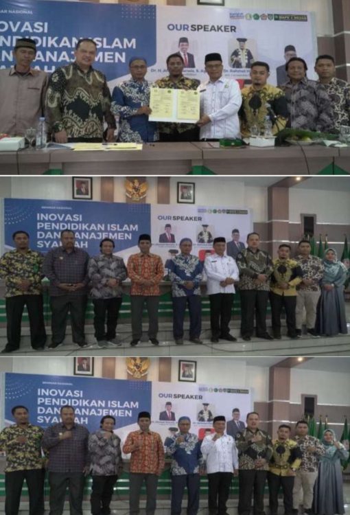 FAI UISU Perkuat Kolaborasi Lewat MoA dan Seminar Nasional Inovasi Pendidikan Islam