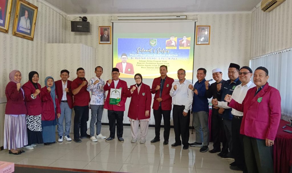 Rektor UISU Lantik Ketua Prodi Magister Pendidikan Agama Islam: Komitmen Baru untuk Kemajuan Akademik