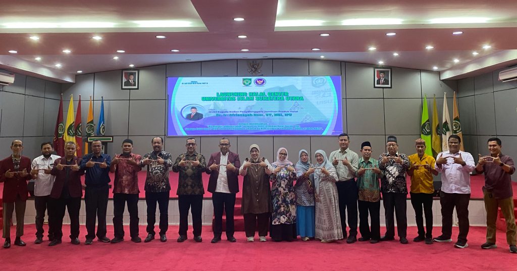 UISU Resmikan Halal Centre, BPJPH Teken MoU dan Dosen FAI dilantik Sebagai Ketua Bidang Pengembangan