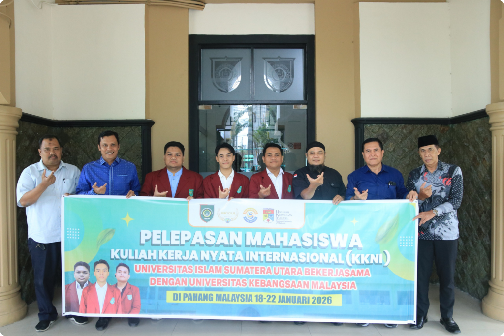 FAI UISU Lepas Mahasiswa Ikuti KKN Internasional di Malaysia